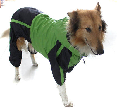 Waterproof Dog Raincoat for Large Breeds