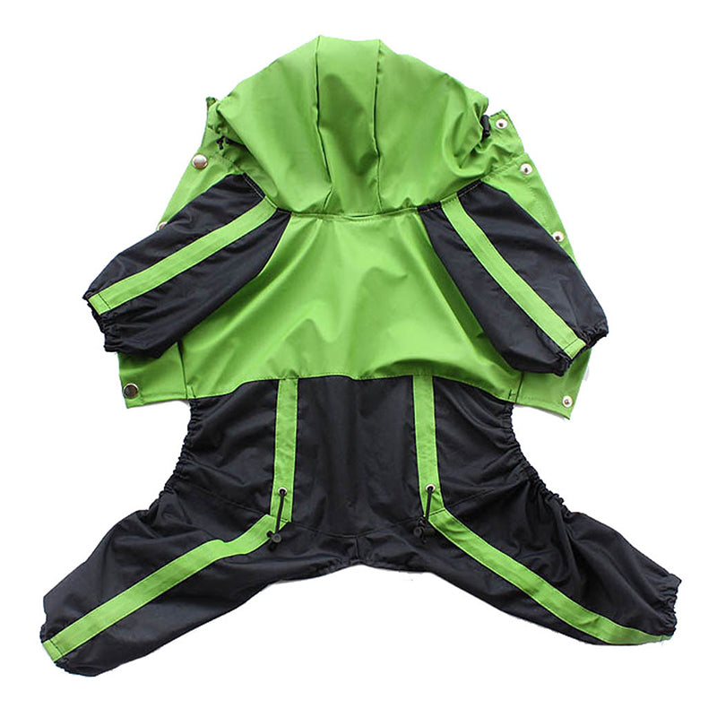 Waterproof Dog Raincoat for Large Breeds